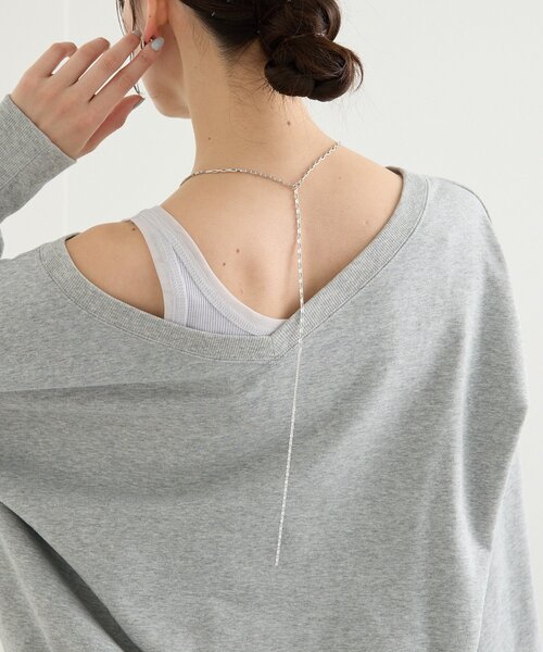 RIVE DROITE(リヴドロワ)の「【アレンジ自在】コンビチェーンマルチネックレス(ネックレス・レディース・シルバー・FREE)」の10枚目の写真