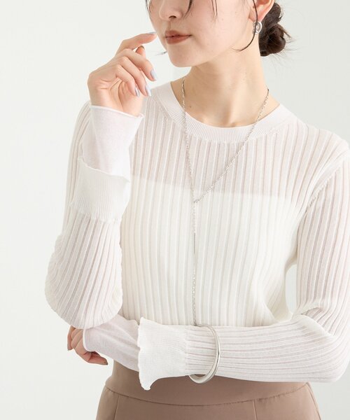 RIVE DROITE(リヴドロワ)の「【アレンジ自在】コンビチェーンマルチネックレス(ネックレス・レディース・シルバー・FREE)」の13枚目の写真