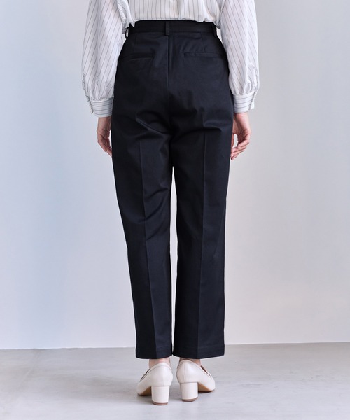 ROPE' PICNIC（ロペピクニック）の「ウエストタックチノパンツ（チノパンツ・レディース・ベージュ/ネイビー・M/S/L）」の16枚目の写真