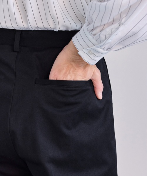 ROPE' PICNIC（ロペピクニック）の「ウエストタックチノパンツ（チノパンツ・レディース・ベージュ/ネイビー・M/S/L）」の19枚目の写真