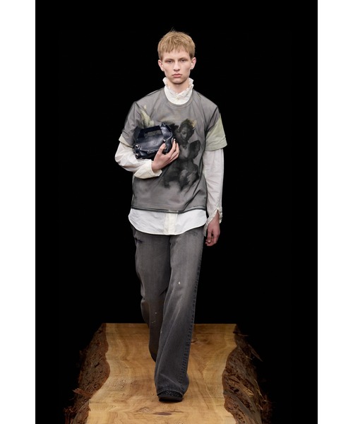 MASU(エムエーエスユー)の「ZIP-UP FRILL COLLAR SHIRT(シャツ/ブラウス・メンズ・サックスブルー/その他・46)」の4枚目の写真