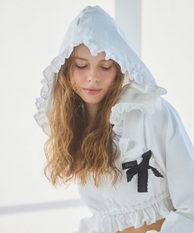 lilLilly | フリルスウェットパーカー(パーカー)