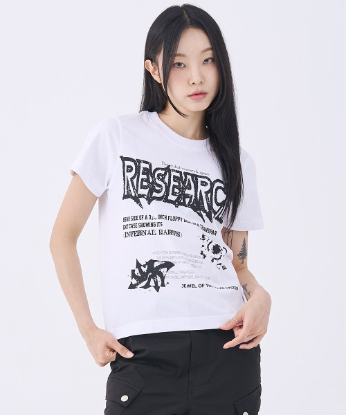 FDR(エフディーアール)の「Milky Way Short Sleeve Charcoal(Tシャツ/カットソー・レディース・その他・LARGE/MEDIUM/SMALL)」の3枚目の写真