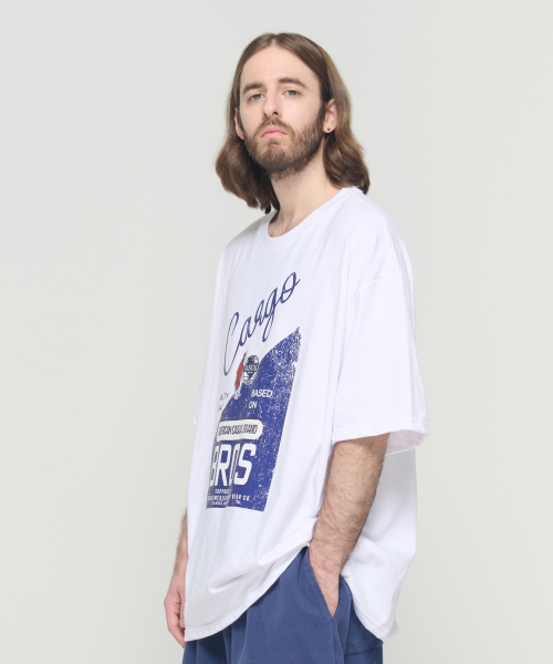 CARGOBROS(カーゴブロス)の「(ビッグサイズ) ウェスタンベース半袖Tシャツ (ホワイト)(Tシャツ/カットソー・メンズ・その他・FREE)」の9枚目の写真