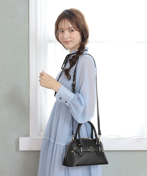 MARY QUANT（マリークワント）の「デイジーバックルベルト 2WAYショルダー（ショルダーバッグ・レディース・ブラック/ブラウン・FREE）」の15枚目の写真