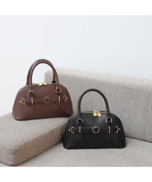 MARY QUANT（マリークワント）の「デイジーバックルベルト 2WAYショルダー（ショルダーバッグ・レディース・ブラック/ブラウン・FREE）」の12枚目の写真