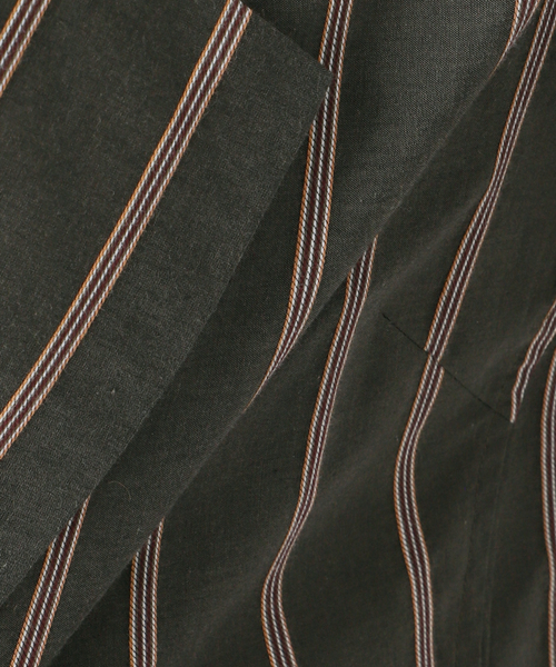 journal standard L'essage（ジャーナルスタンダードレサージュ）の「リノリオグログラン ダブルジャケット（テーラードジャケット・レディース・オリーブ/カーキ/ブラック・FREE）」の19枚目の写真