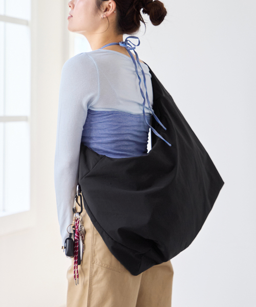 U by SPICK&SPAN(ユーバイスピックアンドスパン)の「U by SPICK&SPAN ショルダーBAG(ショルダーバッグ・レディース・ブラック/ベージュ・FREE)」の6枚目の写真