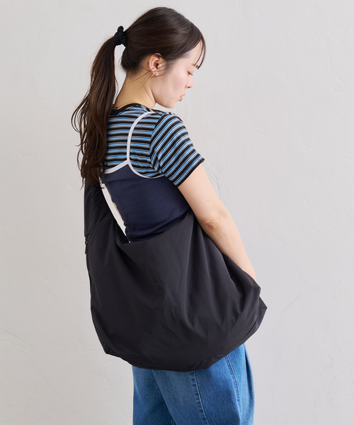 U by SPICK&SPAN(ユーバイスピックアンドスパン)の「U by SPICK&SPAN ショルダーBAG(ショルダーバッグ・レディース・ブラック/ベージュ・FREE)」の9枚目の写真