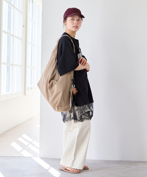 U by SPICK&SPAN(ユーバイスピックアンドスパン)の「U by SPICK&SPAN ショルダーBAG(ショルダーバッグ・レディース・ブラック/ベージュ・FREE)」の17枚目の写真