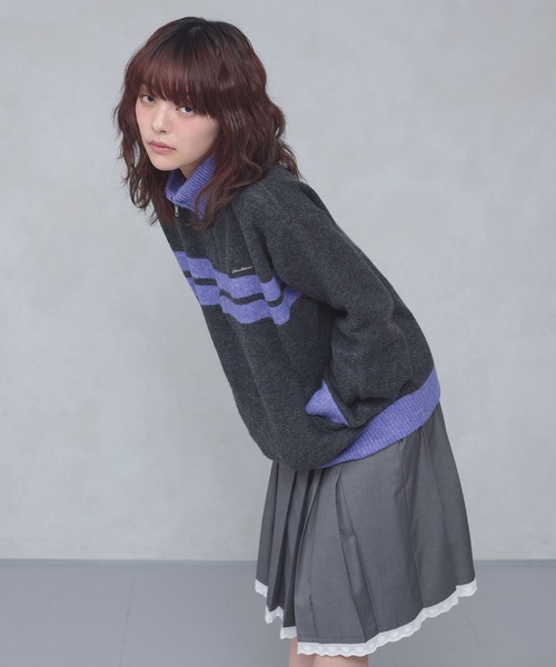 ニット+セーター mare  mini frill collar Half sleeve ニット セーター | 通販 | LOFTMAN公式オンラインショップ(並び順