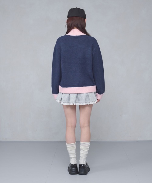 ニット+セーター mare  mini frill collar Half sleeve ニット セーター | 通販 | LOFTMAN公式オンラインショップ(並び順