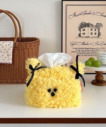 almo（アルモ）の「【Bls】【ZA】【Bling Leads】ティッシュカバー 子犬型ティッシュケース ぬいぐるみ(BL)（インテリア雑貨）」