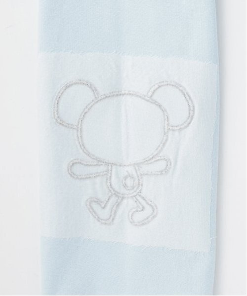 ナルミヤキャラクターズ(ナルミヤキャラクターズ)の「ミントくん 袖アップリケTシャツ(Tシャツ/カットソー・レディース・ライトブルー・F)」の10枚目の写真