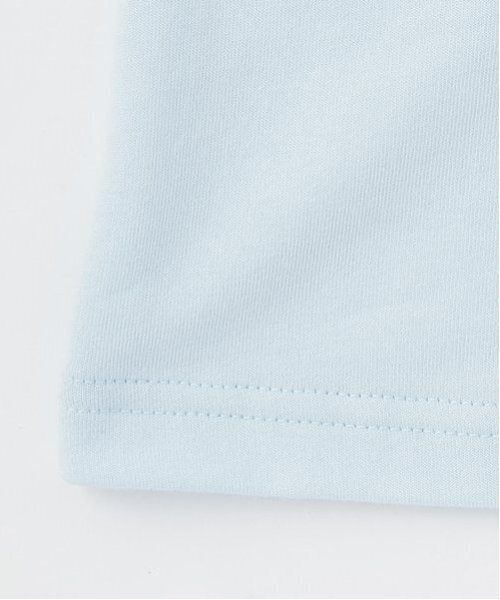 ナルミヤキャラクターズ(ナルミヤキャラクターズ)の「ミントくん 袖アップリケTシャツ(Tシャツ/カットソー・レディース・ライトブルー・F)」の11枚目の写真