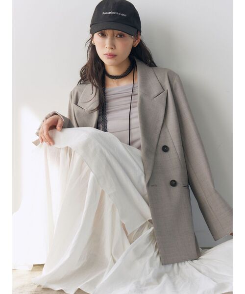 LAGUNAMOON(ラグナムーン)の「【FILA別注】バックリボンロゴキャップ(キャップ・レディース・ネイビー/ブラック・FREE)」の10枚目の写真