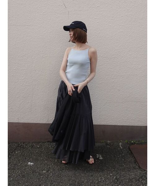 LAGUNAMOON(ラグナムーン)の「【FILA別注】バックリボンロゴキャップ(キャップ・レディース・ネイビー/ブラック・FREE)」の21枚目の写真