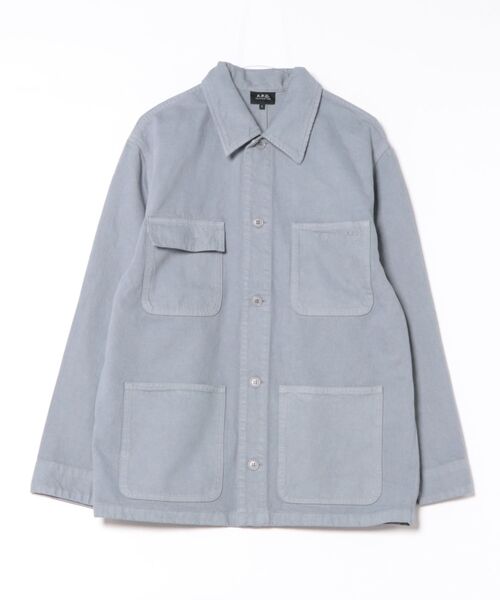 A.P.C.(アーペーセー)の「VESTE CHEMISE(その他アウター・メンズ・ブルー系その他・M)」の1枚目の写真
