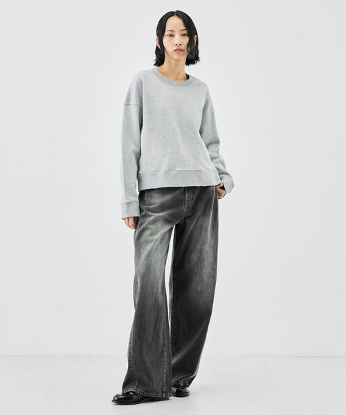 EDITION（エディション）の「ブラックデニム バルーンパンツ（デニムパンツ・メンズ・ブラック/チャコールグレー・38/36/34）」の3枚目の写真