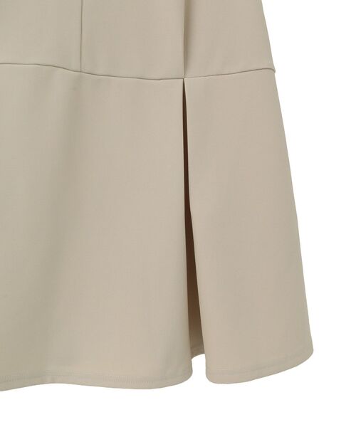 Green　Parks（グリーンパークス）の「楽ちんリップルペプラムベスト（ベスト・レディース・ライトベージュ/ブラック・FREE）」の19枚目の写真