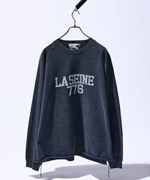 REMI RELIEF（レミレリーフ）の「【REMI RELIEF / レミレリーフ】別注 カットオフ スウェット / オーバーサイズ / ロゴプリント（スウェット）」