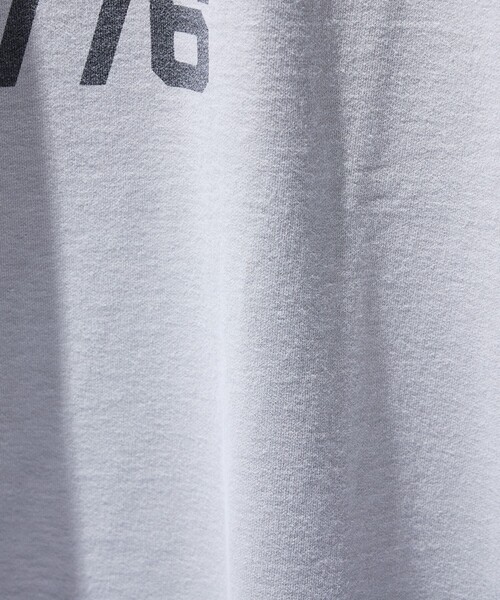 REMI RELIEF(レミレリーフ)の「【REMI RELIEF / レミレリーフ】別注 カットオフ スウェット / オーバーサイズ / ロゴプリント(スウェット・メンズ・ベージュ/グレー/ブラック・L/M)」の8枚目の写真