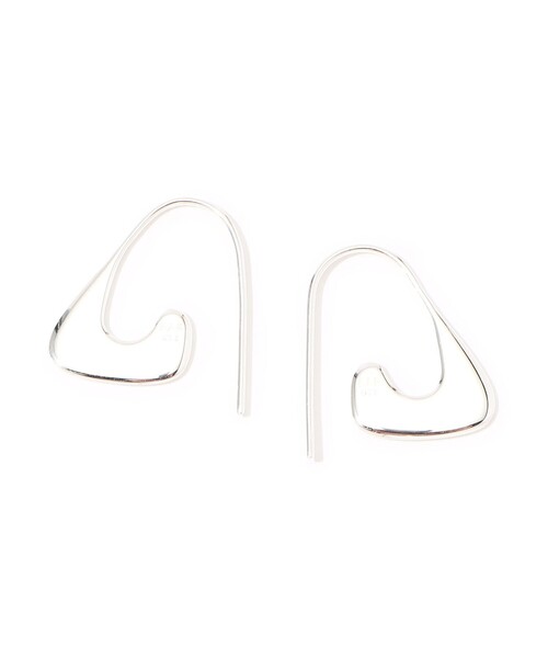 BAR JEWELLERY シルバーピアス BAR Jewellery CURB シルバーピアス（ピアス（両耳用））｜BAR