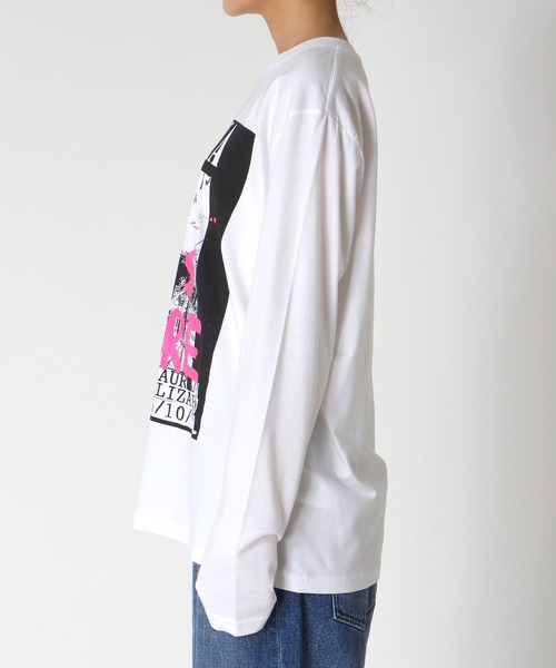 Cepica(セピカ)の「【BLACK SCORE】I WAS THERE NIRVANA UNISEX LONG T(Tシャツ/カットソー・レディース・ホワイト・FREE)」の7枚目の写真