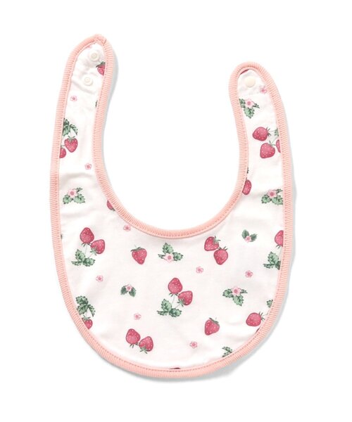 Ampersand（アンパサンド）の「バラエティ総柄スタイ（スタイ/よだれかけ・キッズ・サックスブルー/アイボリー/ピンク/ブラウン・90）」の2枚目の写真