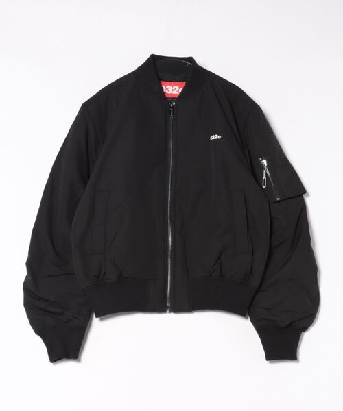 ムラサキスポーツ(ムラサキスポーツ)の「032c/ゼロスリートゥーシー 032C BOMBER JKT URW-1912-000(その他アウター・メンズ・ブラック・M)」の1枚目の写真