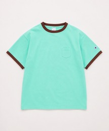 JOURNAL STANDARD（ジャーナルスタンダード）の「CHAMPION / チャンピオン 別注 リンガー  ポケチー Tシャツ（Tシャツ/カットソー）」