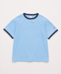 JOURNAL STANDARD（ジャーナルスタンダード）の「CHAMPION / チャンピオン 別注 リンガー  ポケチー Tシャツ（Tシャツ/カットソー）」