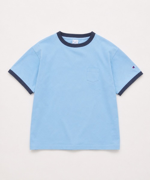 CHAMPION / チャンピオン 別注 リンガー ポケチー Tシャツ（Tシャツ