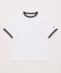 JOURNAL STANDARD（ジャーナルスタンダード）の「CHAMPION / チャンピオン 別注 リンガー  ポケチー Tシャツ（Tシャツ/カットソー）」