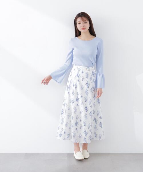 PROPORTION BODY DRESSING（プロポーションボディドレッシング）の「フォルムスリーブニット / 1216170301（ニット/セーター・レディース・ホワイト系その他/ネイビー/ブルー・SMALL/MEDIUM）」の16枚目の写真
