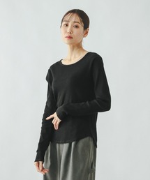 GLOBAL WORK | Beauteeリブクループルオーバー/632493(Tシャツ/カットソー)
