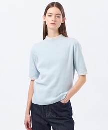 MACKINTOSH PHILOSOPHY | Cleric Collar Knit ハーフスリーブ(ニット/セーター)