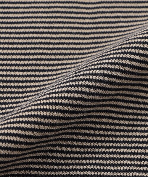 MACKINTOSH PHILOSOPHY(マッキントッシュ フィロソフィー)の「Cleric Collar Knit ハーフスリーブ(ニット/セーター・レディース・ブルー系その他7/ブルー系その他3/グリーン系その他2/ダークネイビー・38)」の15枚目の写真