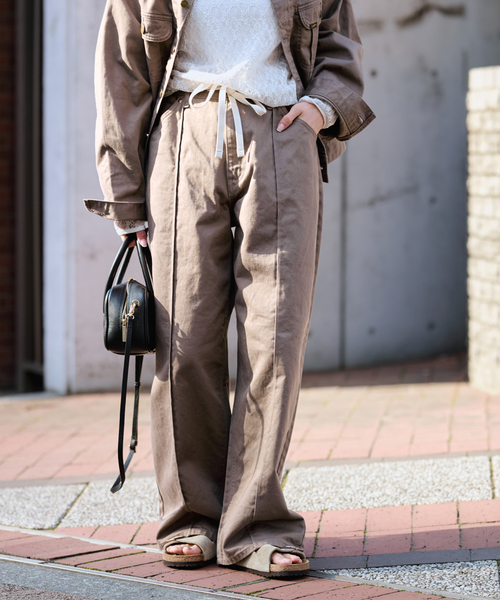 FRAMeWORK（フレームワーク）の「Lee/リー 別注WESTTERNER EASY パンツ（その他パンツ・レディース・ウッド/ホワイト・LARGE/MEDIUM/SMALL）」の2枚目の写真