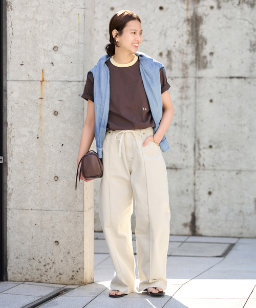 FRAMeWORK（フレームワーク）の「Lee/リー 別注WESTTERNER EASY パンツ（その他パンツ・レディース・ウッド/ホワイト・LARGE/MEDIUM/SMALL）」の3枚目の写真