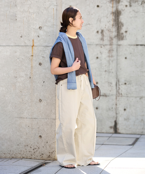 FRAMeWORK（フレームワーク）の「Lee/リー 別注WESTTERNER EASY パンツ（その他パンツ・レディース・ウッド/ホワイト・LARGE/MEDIUM/SMALL）」の5枚目の写真