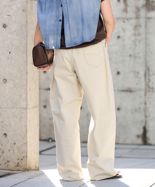 FRAMeWORK（フレームワーク）の「Lee/リー 別注WESTTERNER EASY パンツ（その他パンツ・レディース・ウッド/ホワイト・LARGE/MEDIUM/SMALL）」の8枚目の写真