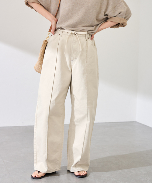 FRAMeWORK（フレームワーク）の「Lee/リー 別注WESTTERNER EASY パンツ（その他パンツ・レディース・ウッド/ホワイト・LARGE/MEDIUM/SMALL）」の12枚目の写真