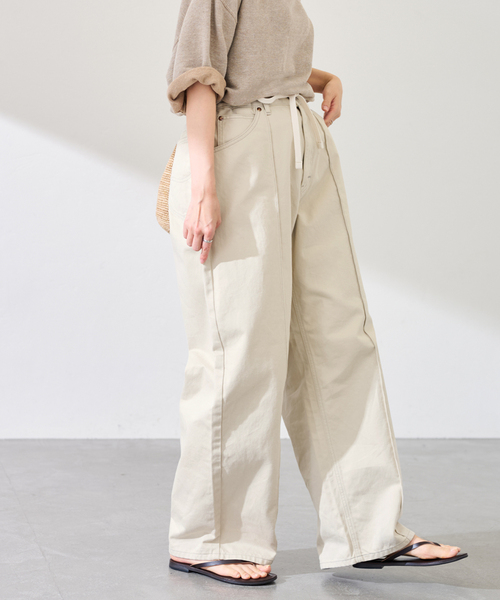 FRAMeWORK（フレームワーク）の「Lee/リー 別注WESTTERNER EASY パンツ（その他パンツ・レディース・ウッド/ホワイト・LARGE/MEDIUM/SMALL）」の14枚目の写真