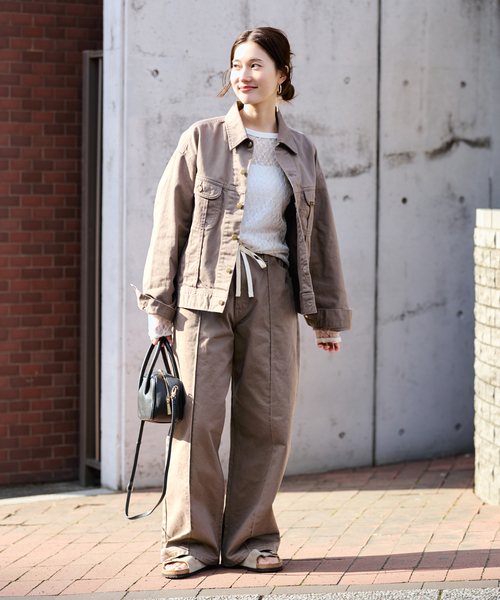 FRAMeWORK（フレームワーク）の「Lee/リー 別注WESTTERNER EASY パンツ（その他パンツ・レディース・ウッド/ホワイト・LARGE/MEDIUM/SMALL）」の15枚目の写真