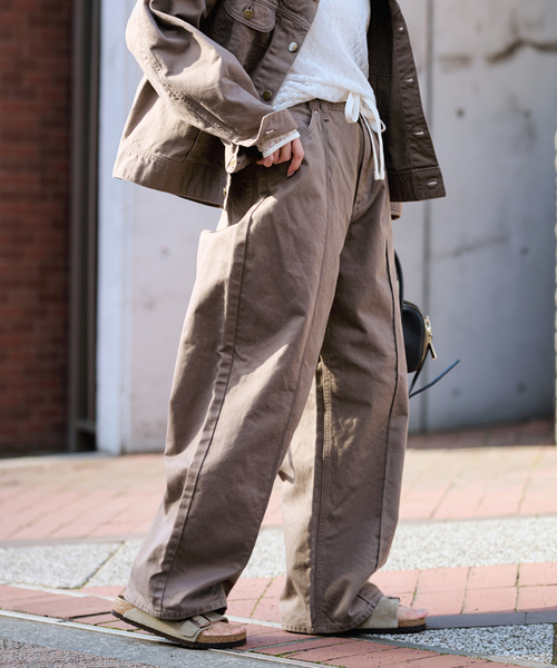 FRAMeWORK（フレームワーク）の「Lee/リー 別注WESTTERNER EASY パンツ（その他パンツ・レディース・ウッド/ホワイト・LARGE/MEDIUM/SMALL）」の21枚目の写真