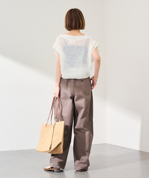 FRAMeWORK(フレームワーク)の「Lee/リー 別注WESTTERNER EASY パンツ(その他パンツ・レディース・ウッド/ホワイト・LARGE/MEDIUM/SMALL)」の16枚目の写真