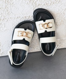 セール】プラットフォームオープンサンダル / Platform Open Sandals