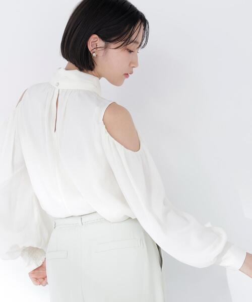セール】◇オープンショルダーブラウス（シャツ/ブラウス）｜NATURAL