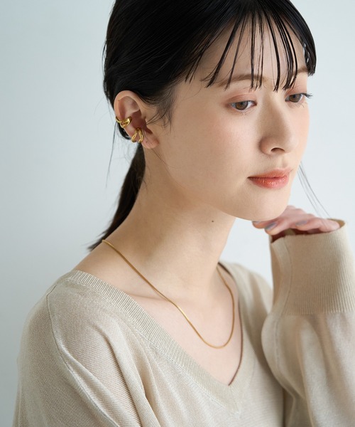 【金属アレルギー対応/ステンレス】 2set ear cuff